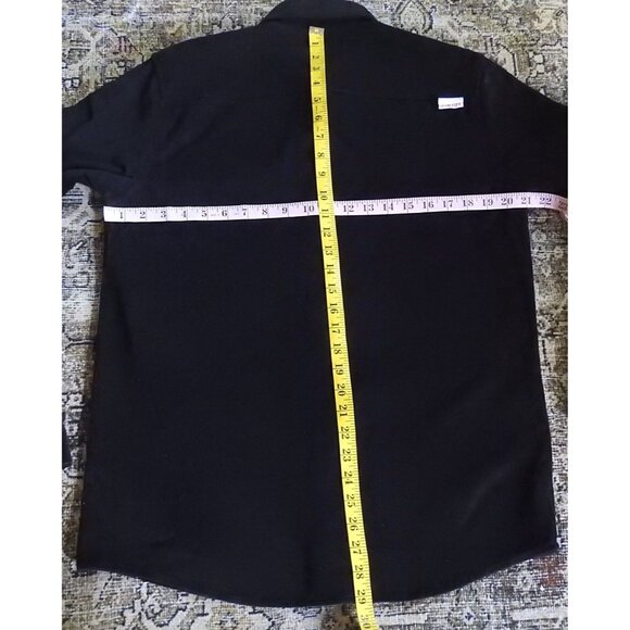 PIttsburgh Brewing Company Black w/ Flannel Corduroy Button Up Shirt Men's Small - Picture 6 of 6